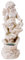 zenggp Solar Angel Features Outdoor Patio Solar Energy Sunny Angels Solar Guardian Angel|Resin Statue,14.6 H，Water Fountain Garden Decorative，Indoor Outdoor Waterfall Feature