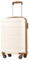 COOLIFE Handgepäck Koffer 55x35x20cm, Trolley Handgepäck passend für Ryanair, Easyjet, Lufthansa, Reisekoffer ABS Hartschale kabinenkoffer mit 4 Rollen und praktischem TSA Schloss