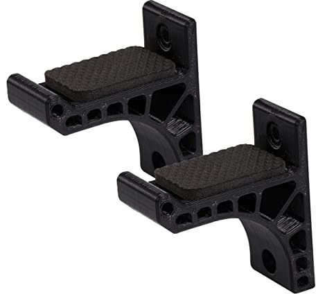 VANZACK Bogenständer Wandhalterung Abs Kunststoff Stabil Mit Klebstoff Recurvebogenhalter Universell Für Bogenschießen Aufbewahrung