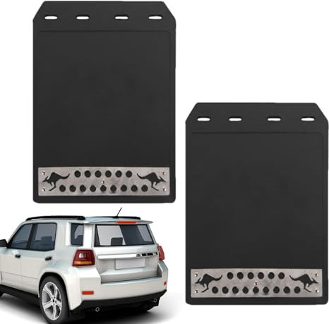 Auto Schmutzfänger Kotflugel 2 Stück LKW Schmutzfänger Spritzschutz Vordere Hintere Spritzschutz Hitzebeständige Eva Auto Kotflügelschutz Radabdeckungen fenders Mud Guard Flaps