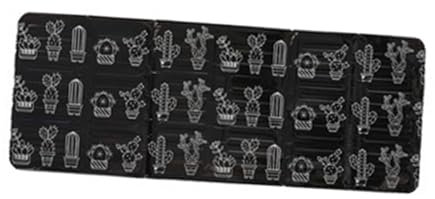 Aoveew Protezione dagli schizzi per fornelli a gas Protezione dagli spruzzi d'olio da cucina per fornelli Materiale in foglio di alluminio Facile da pulire Design multifunzionale (Nero)