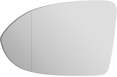 Spiegelglas für VW ARTEON (17-20), PASSAT (14-18), Außenspiegel Glas Links, Beheizbar, Asphärische