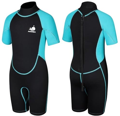 AOOSA Traje de Neopreno para Niños y Niñas, 2.5mm Neopreno Niño