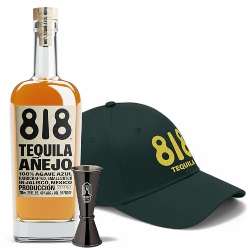 818 Anejo Tequila By Kendall Jenner 70cl – With 818 Tequila Cap & Secret Bottle Shop Jigger