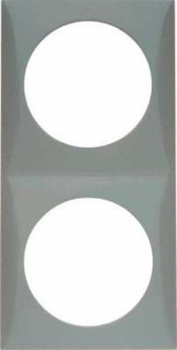 Hager 918262507 - Lichtschalter (Grau, 119 mm, 59,5 mm, 2 Stück(e))