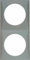 Hager 918262507 - Lichtschalter (Grau, 119 mm, 59,5 mm, 2 Stück(e))