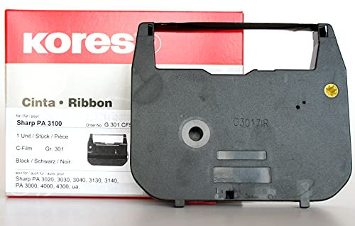 Kores G301CFS Farbband, C-Film schwarz für Modell Sharp PA 3100