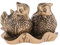 lachineuse – Mandarinenten-Figur – Feng Shui-Statuette der Liebe und Treue für Paare, Romantik – Geschenkidee zum Valentinstag – Asiatisches Dekor – 8 x 5,5 x 5,5 cm – Goldfarbe