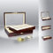 SAFE Uhrenbox Vitrine aus Holz für 12 Uhren 260 Beige