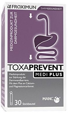 TOXAPREVENT MEDI PLUS 30x3g Sticks, Natur - Klinoptilolith - Zeolith (MANC)