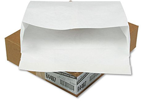 Survivor Tyvek Expansion Mailer, 12 x 16 x 4, White, 18lb, 50/Carton