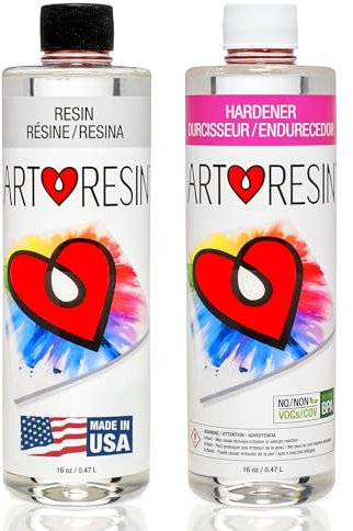 ArtResin Epoxy Resin – High-Gloss Clear Coat for Artwork - 946 ml