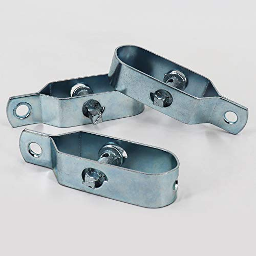 AQUAGART Drahtspanner Verzinkt für Wildzaun, Forstzaun, Weidezaun, Knotengeflechtzaun, Maschendrahtzaun I Drahtzaun Spanner 10cm Länge I Spanndraht (100 Stück)