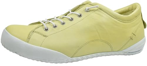 Andrea Conti Damen Sneaker Halbschuh Schnürschuh Leder 0340559, Größe:42 EU, Farbe:Grün