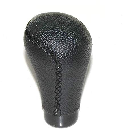 Universal Leder Schaltknopf Schalthebel Schaltknauf Schwarz