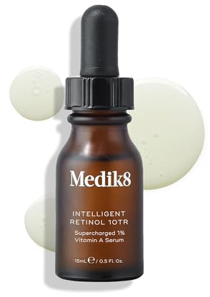 Medik8 Intelligent Retinol 10TR, Supercharged Vitamin A Serum - 15ml | Discover Visibly Youthful, Smooth & Bright Skin, Works to Give a Firmer-Looking Complexion, Enhanced With Climbazole