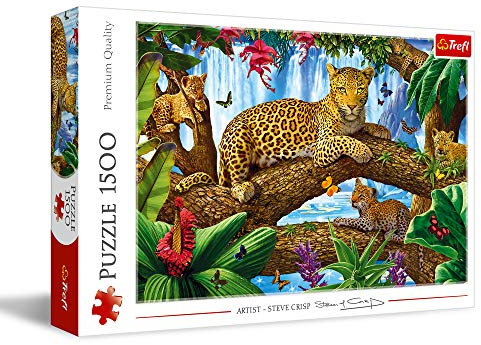 Trefl, Puzzle, Erholung unter Bäumen, 1500 Teile, Premium Quality, für Erwachsene und Kinder ab 12 Jahren
