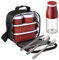 PracticFood Kit Urban Food Casual - Bolsa Térmica Porta Alimentos con Tapers Herméticos (Black Plus)