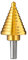 IRONANT Titanium Step Drill Bit, 1/4 to 1-3/8 Step Bit for Metal, 10 Sizes HSS Step Drill Unibit