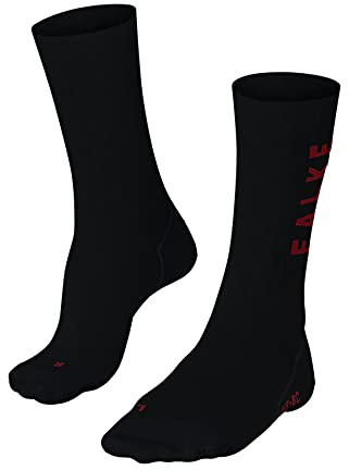FALKE Unisex Fahrradsocken BC Impulse Peloton U So Funktionsmaterial antiblasen 1 Paar, Schwarz Black 3038, 42-43