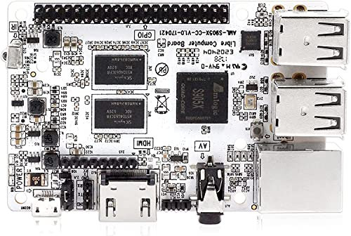 Libre Computer AML-S905X-CC Le Potato 64-Bit Single Board Computer Pi 3 Alternative (2GB 4-Pack Bulk)