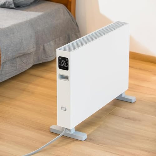 Smartmi Radiador Eléctrico 2200W Calefacción por Convección Integrada Convector Eléctrico Económico Para Salón Oficina Baño Dormitorios Blanco