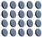 20 Stück Stuhlgleiter Nagel, Möbelgleiter Kunststoff für Teppich, Teppichgleiter für Schwere Möbel, Bodenschutz Gleiter mit Nagel, Nail in Furniture Glides, 25mm Möbelgleiter Rund für Parkett Fliesen