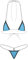 MSemis Femme Maillots de Bain Sexy 2 Pièces Ensembles Tanga Bikini Laçage Bikini Bresilien Set Micro Bikini Triangle Ensemble Plage Piscine Eté Swimwear Beachwear Bleu Ciel Taille Unique