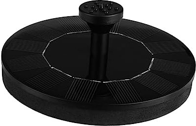 Schwimmender Solarbrunnen 1 Satz 6v 1w Monokristallin Schwarz
