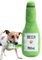 yybng Bier Plüsch Hundespielzeug, Quietschendes Hundespielzeug, Weiches Bierflaschen Plüsch Hundespielzeug, Interaktives Quietschspielzeug Kauspielzeug, Sound Quietsch-Plüsch-Hundespielzeug