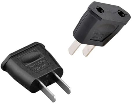 Travel Adapters, EU Adapter, USA Plug, Travel Plug, Germany to US Plug Adapter, Europe/US/China/Japan/Canada/Mexico Universal Adapter (5)