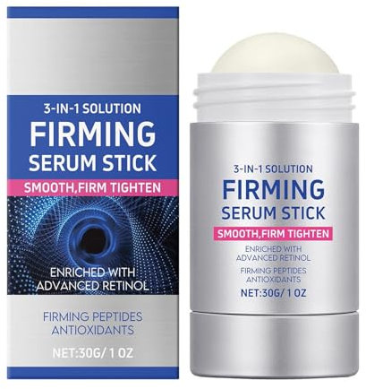 Advanced Retinol Firming Serum Stick, Retinol Face Stick, 3-in-1 Glättung, Straffung und Festigung von Gesicht, Hals und Kieferpartie, Reduzierung von Falten, nährende Anti-Aging Repair Cream (1 PC)