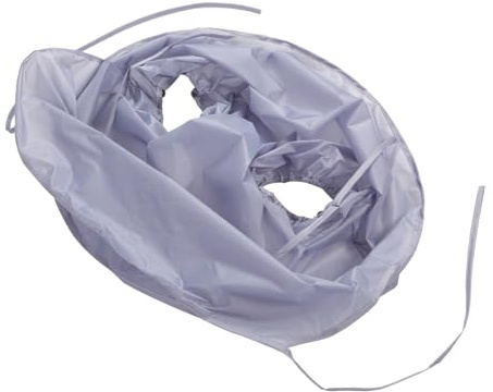 DEARMAMY Schürze mit Latz für Bart Rasur Faltbarer Bart-rasurschürze Barthaar-auffangtuch aus Polyester Praktisch zum Auffangen von Haaren bei Körperhaar Rasur