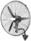 Ventilador de Pared 280W | Ventilador Industrial 2 Posiciones oscilante o Fijo y Cabezal orientable Borrasca Ø 81 cm de diámetro