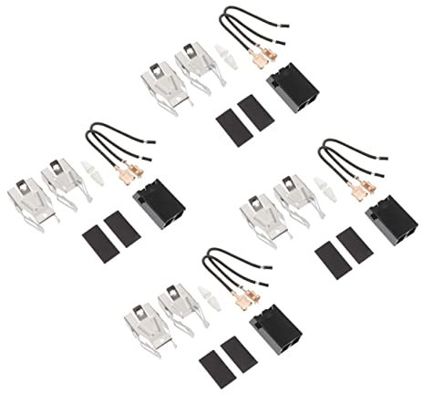 UKCOCO 4ensembles Brûleurs Multifonctionnels Avec Kit De Pour Cuisinière Et Four Remplacement Pratique Pour Réchauds Électriques