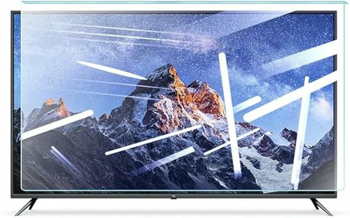 HPTHLY Anti-Blue Light Tv Screen Protector Panel Led Pc Monitor Anti-Uv Eye Protection Filter Film Hanging Type For 32-52 Inch Displays,40Inch,47In(50Inch)