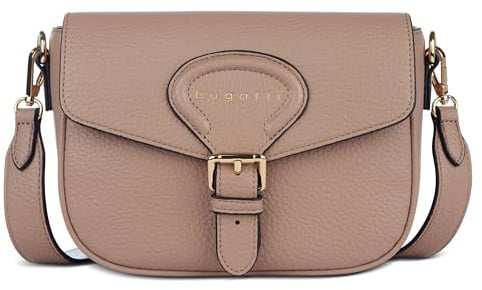 bugatti Elina Borsa a Tracolla da Donna Taglia S in Ecopelle – Piccola Borsa a Mano - Rosa Antico