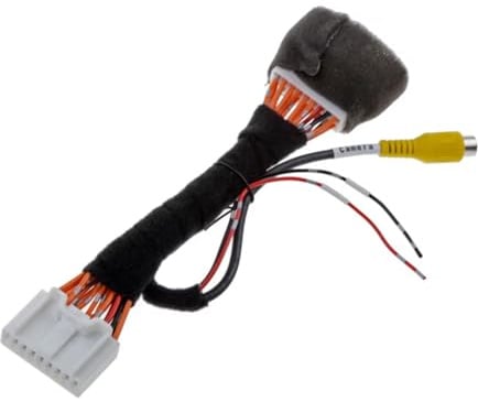 Vdifsvb Auto Rückansicht Kamera Für Mazda Für CX-3 Für CX3 2018–2020 Rückfahrkamera Für CVBS Adapter C18 18PIN Video Eingang Kabel Mit 6V Power Ausgang