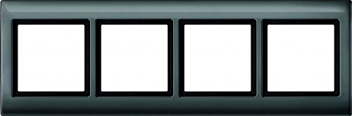 Merten 400414 AQUADESIGN-Rahmen, 4fach, anthrazit
