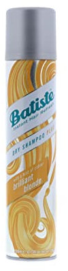 Batiste Trockenshampoo Dry Shampoo Brilliant Blonde mit einem Hauch von Farbe für blondes Haar, Frisches Haar für alle Haartypen, 1er Pack (1 x 200 ml)