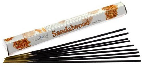 Stamford - Weihrauch & Räucherwerk - Aromatherapie - Stamford Premium Zauber Räucherstäbchen - Sandelholz 37107 (pro Verpackung)