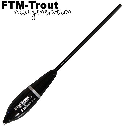 FTM Dancer Bombarde 0-0,5m - Bombarda zum Forellenangeln, Bombarden für Forellen, Sbirolino, Sbirulino für Forelle, Gewicht:8g