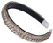 CAISHA Haarreifen Zopf Geflochten Haarteil Haarband Kopfschmuck Haarschmuck Blond Mix HHR5