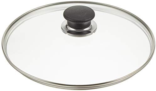 Ballarini Salento Coperchio Vetro con Valvola Sfogo Vapore, Trasparente, 24 cm