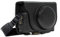 MegaGear MG596 Sony Cyber-shot DSC-HX99, DSC-HX95, DSC-HX80, DSC-HX90V Ever Ready Custodia in finta pelle per Fotocamera con Tracolla - (Nero)