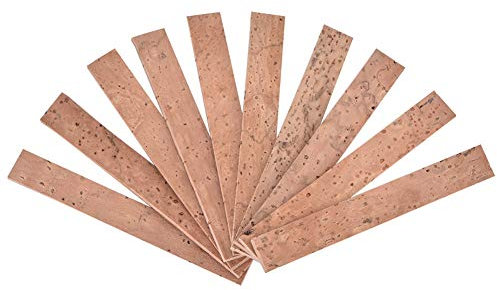Jadeshay Klarinette Kork, 10 Stücke Klarinettekorken, Klarinette Joint Korken, Kork fur Klarinette, Klarinette Neck Joint Kork Blatt Instrument Reparatur Zubehör