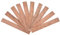 Jadeshay Klarinette Kork, 10 Stücke Klarinettekorken, Klarinette Joint Korken, Kork fur Klarinette, Klarinette Neck Joint Kork Blatt Instrument Reparatur Zubehör