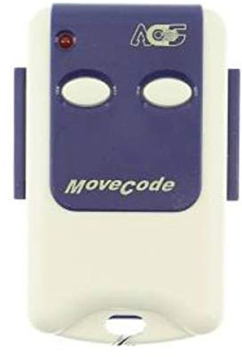 CELINSA MOVECODE 2 Botones Frecuencia 433,93MHz Mando Garaje Rolling Code Con Soporte Para Coche Incluído Solo Válido Para Receptores Celinsa
