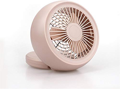 ChaRLes Ventilador De Mesa Usb Portátil Personal Mini Escritorio Ventilador Pc/Portátil Fresco - Rosa
