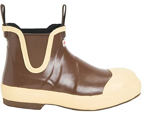Xtratuf Men's Steel Toe Legacy Ankle Deck Boot, Brown, Size 8